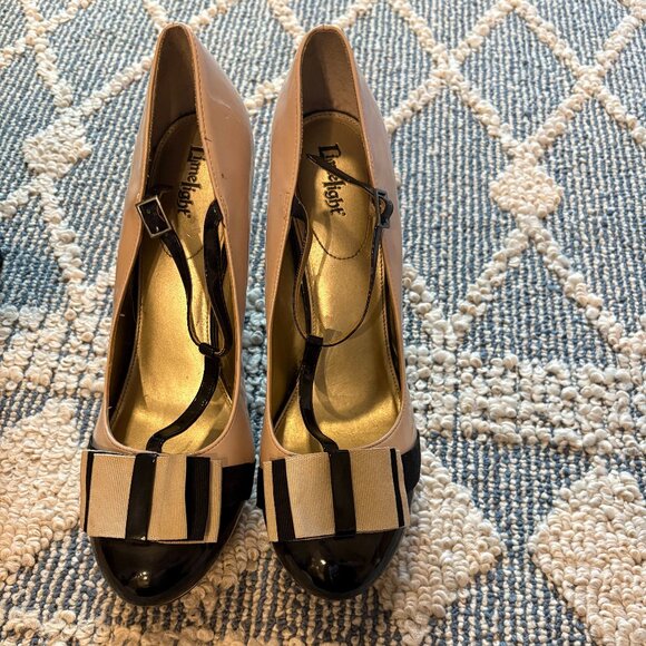 Limelight tan heels size 10 - Picture 1 of 5